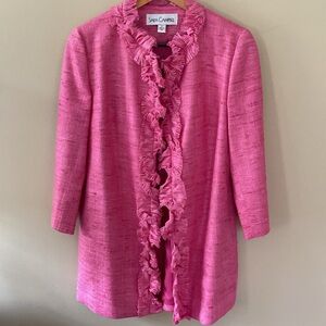 Sara Campbell Silk Matka Jacket 2 NWOT